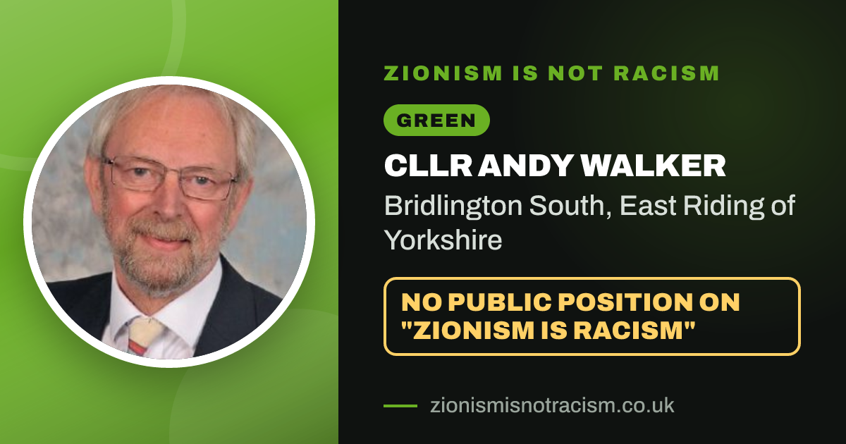 Share image: Cllr Andy Walker, Bridlington South ward, East Riding of Yorkshire