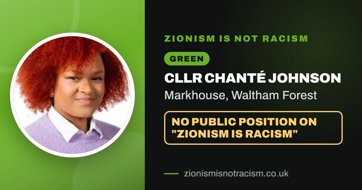 Share image: Cllr Chanté Johnson, Markhouse ward, Waltham Forest