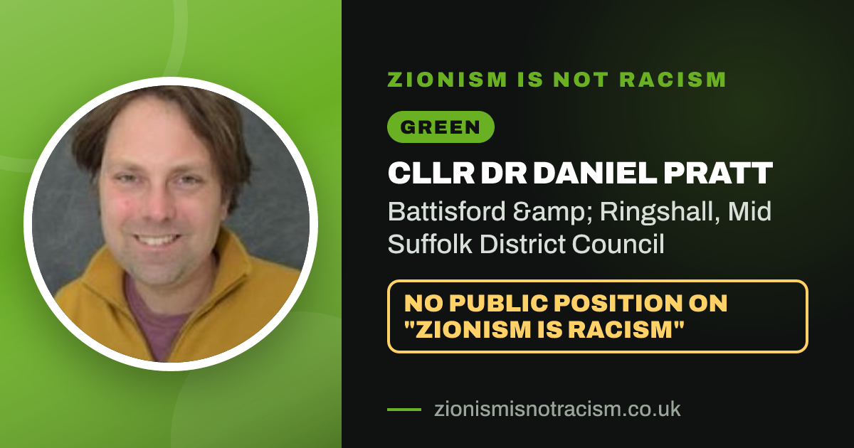 Share image: Cllr Dr Daniel Pratt, Battisford & Ringshall ward, Mid Suffolk District Council