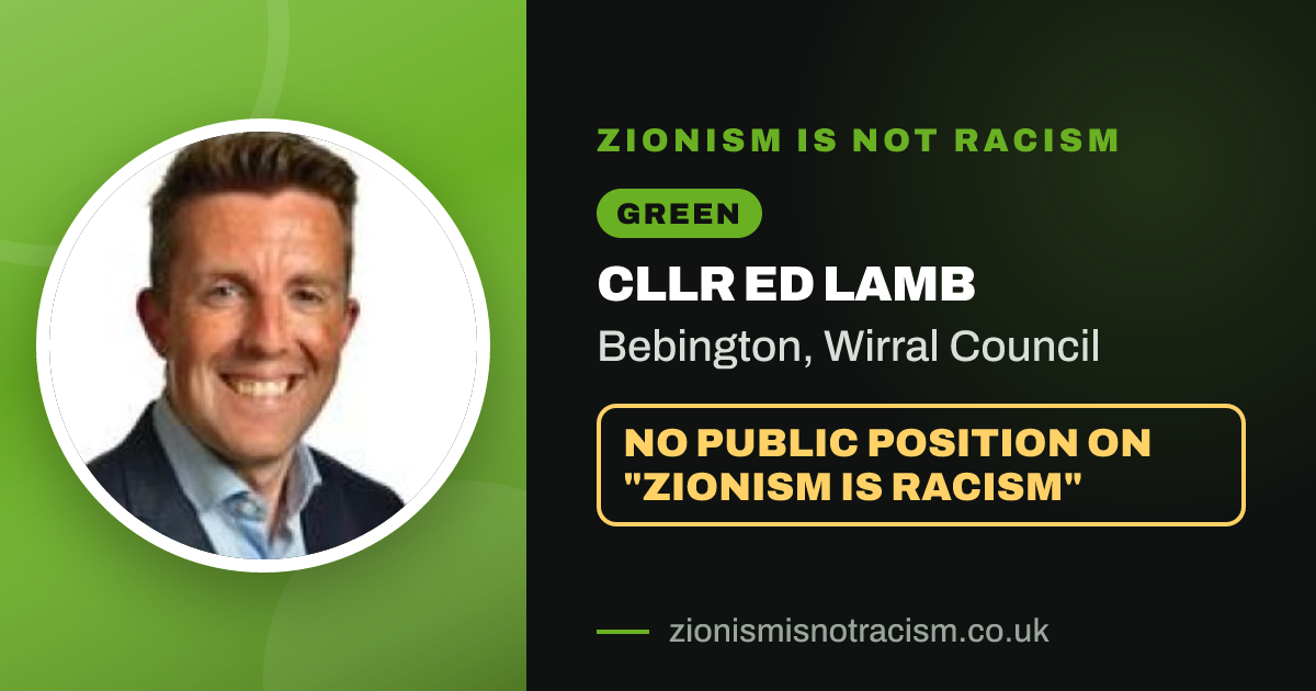 Share image: Cllr Ed Lamb, Bebington ward, Wirral Council