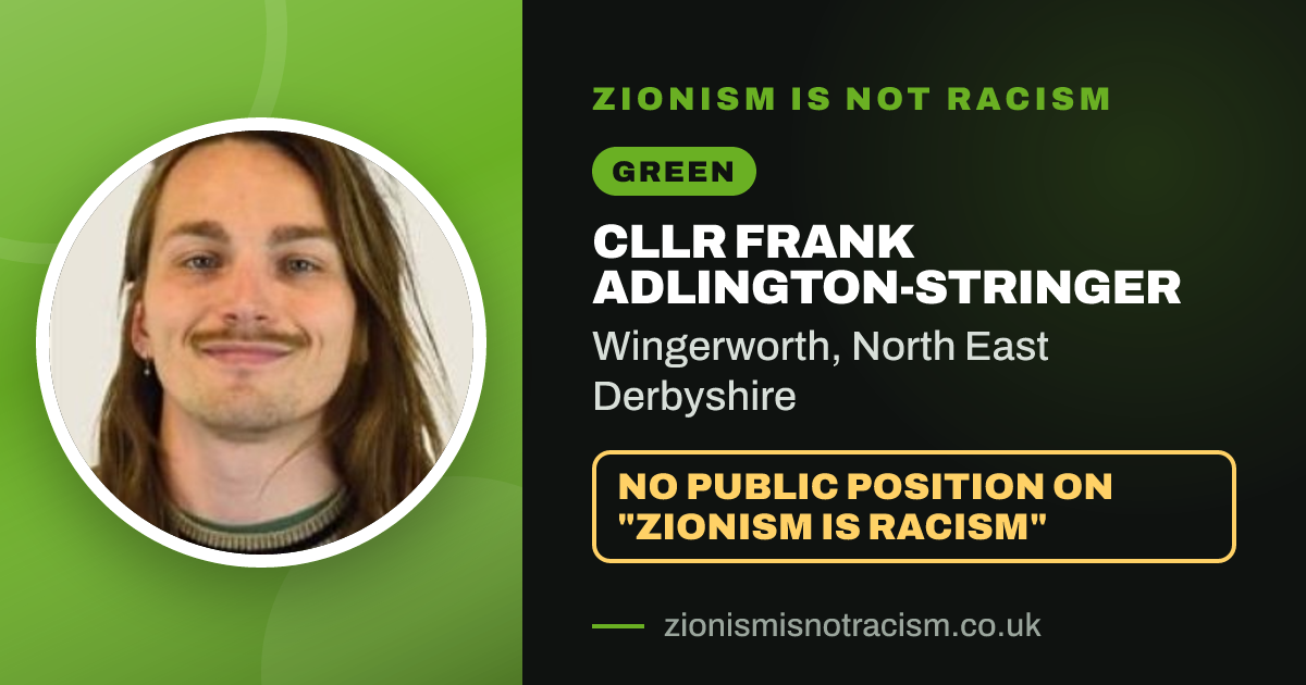 Share image: Cllr Frank Adlington-Stringer, Wingerworth ward, North East Derbyshire