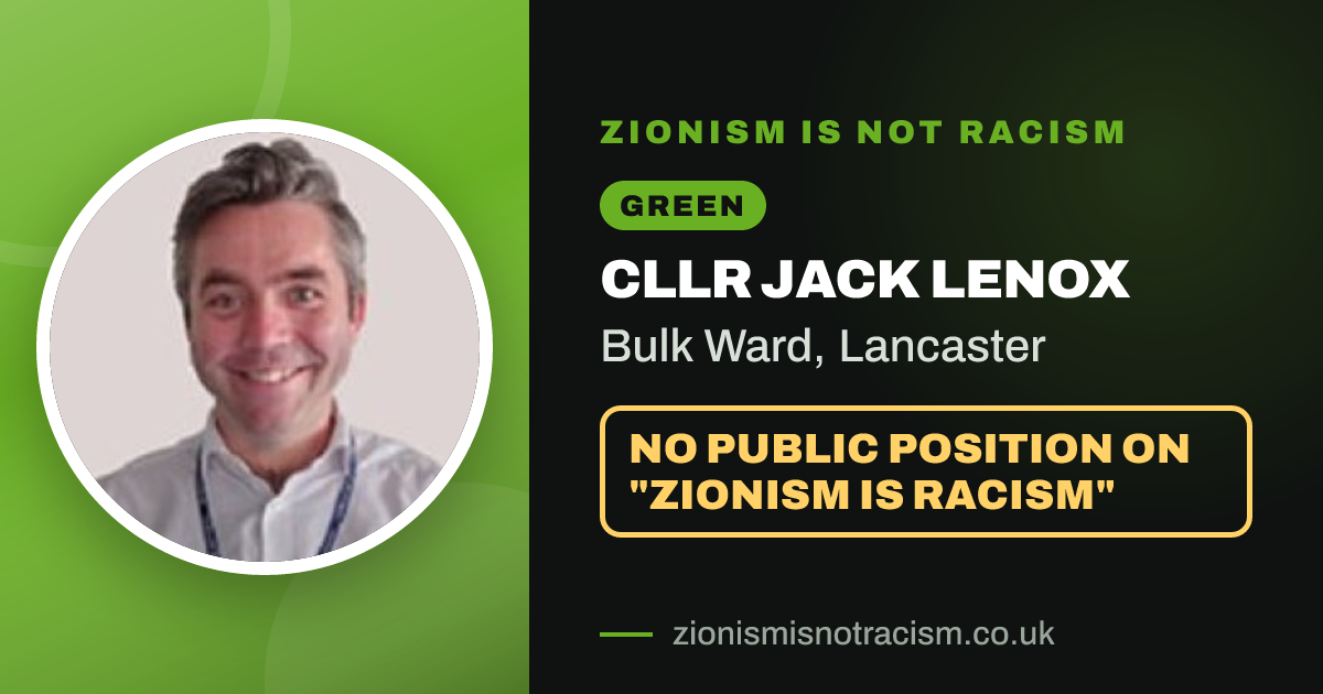 Share image: Cllr Jack Lenox, Bulk Ward ward, Lancaster