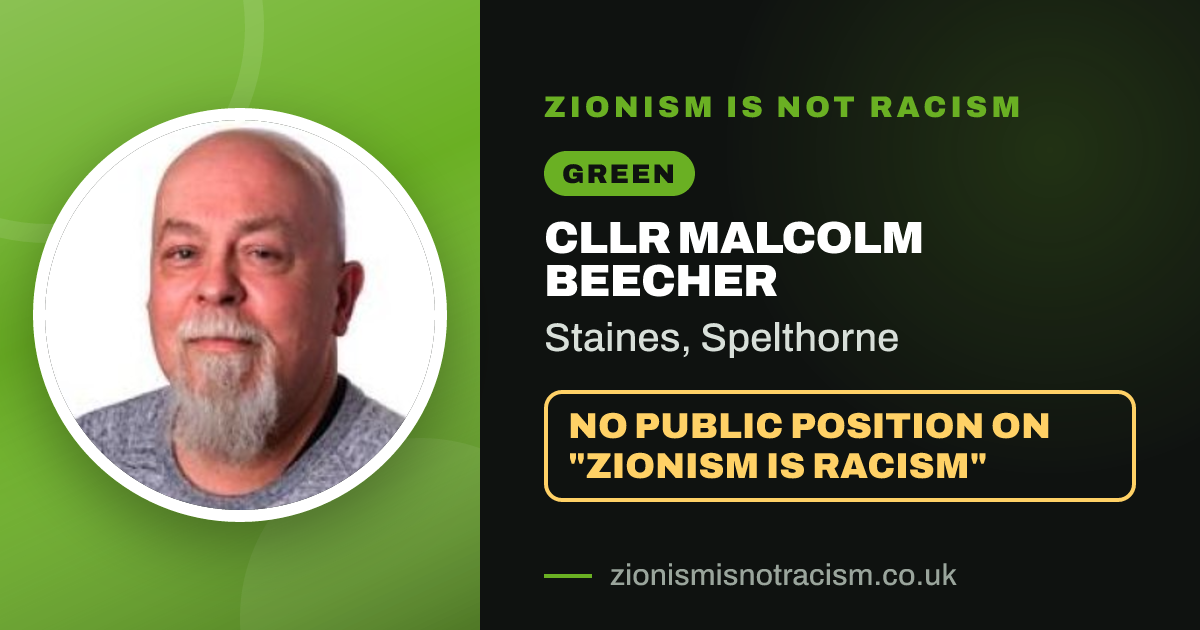 Share image: Cllr Malcolm Beecher, Staines ward, Spelthorne