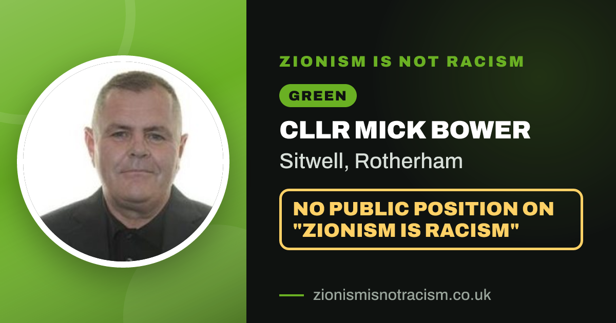 Share image: Cllr Mick Bower, Sitwell ward, Rotherham