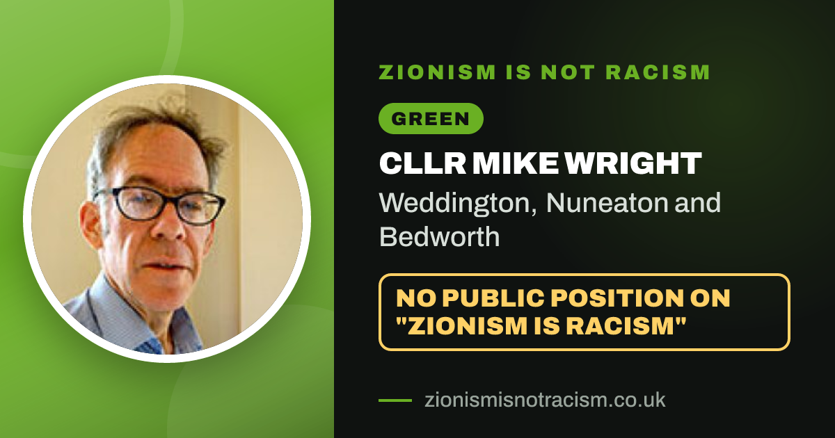Share image: Cllr Mike Wright, Weddington ward, Nuneaton and Bedworth