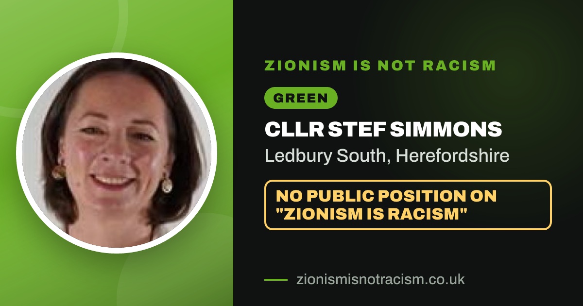 Share image: Cllr Stef Simmons, Ledbury South ward, Herefordshire