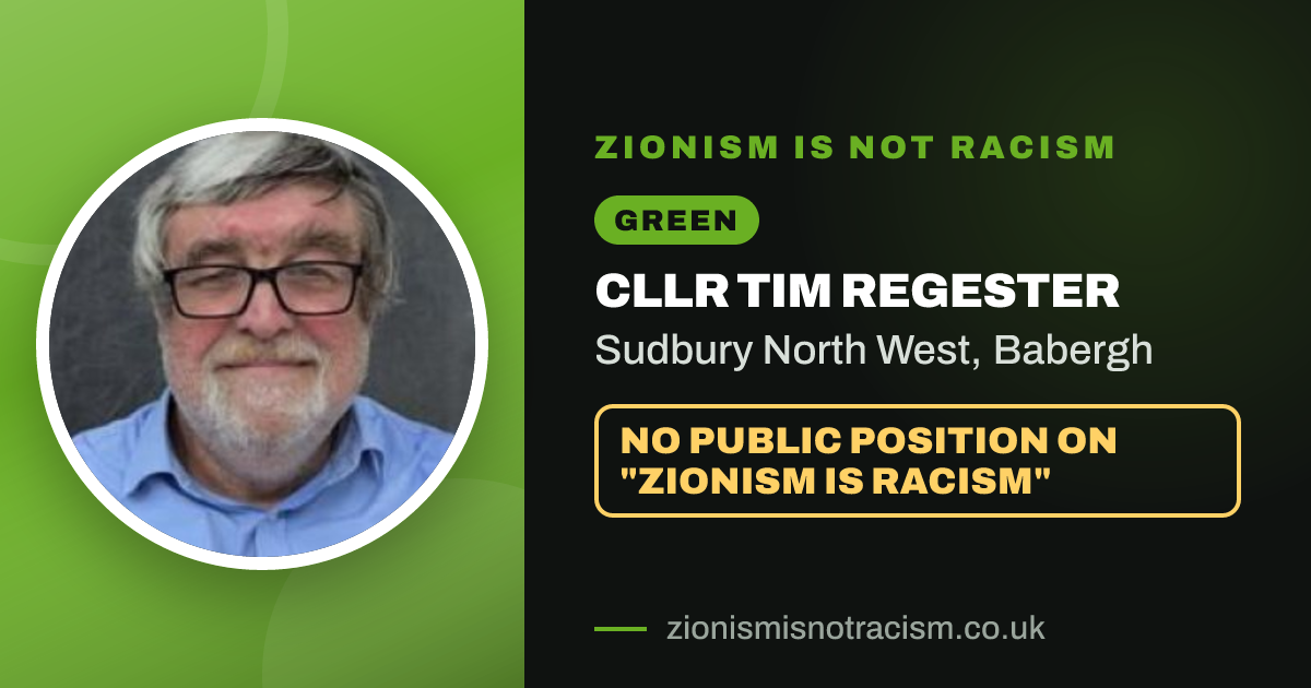 Share image: Cllr Tim Regester, Sudbury North West ward, Babergh