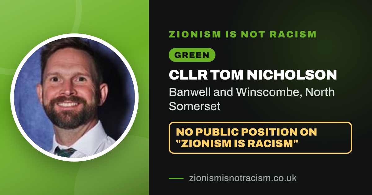 Share image: Cllr Tom Nicholson, Banwell and Winscombe ward, North Somerset