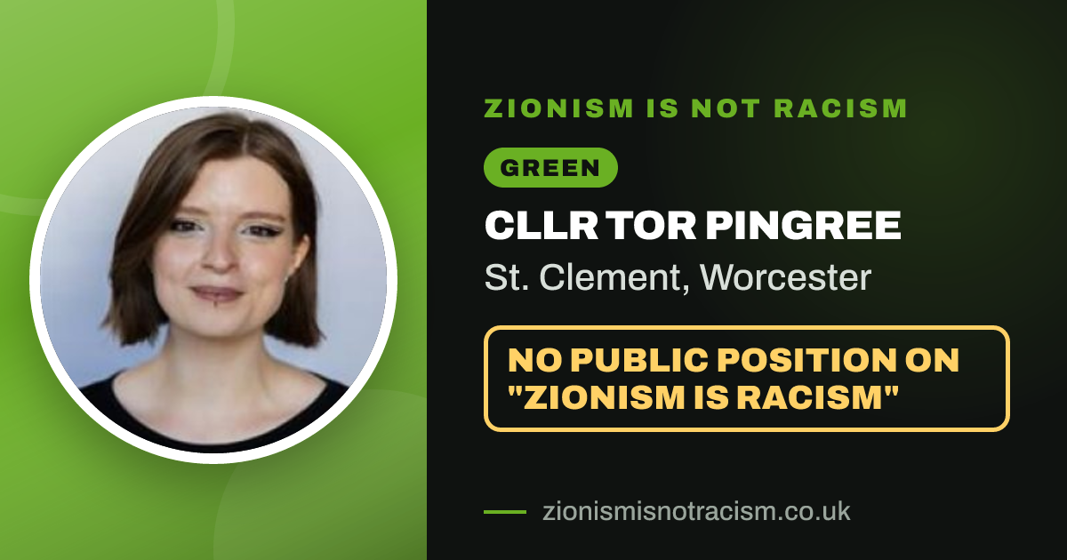 Share image: Cllr Tor Pingree, St. Clement ward, Worcester
