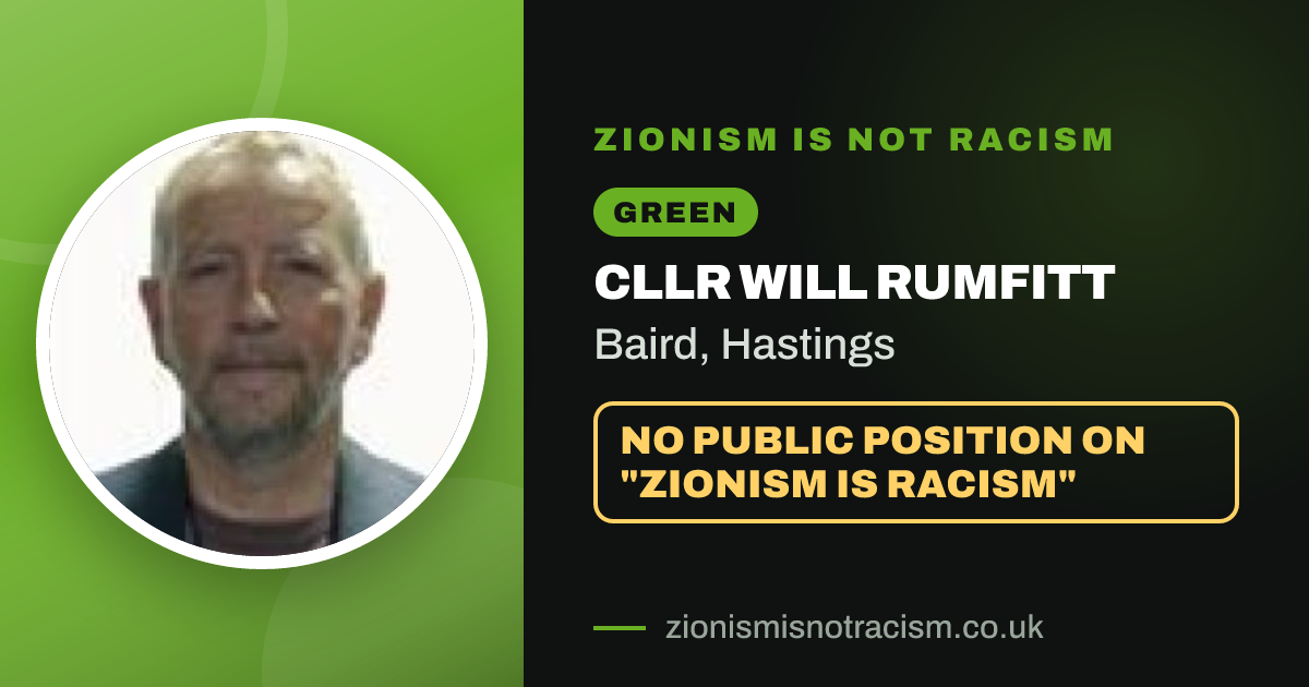Share image: Cllr Will Rumfitt, Baird ward, Hastings